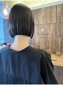 【Toruve】髪質改善 パツンボブ ミニボブ
