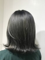 アズール 草加(azule)&nbsp;グリーンアッシュ ブリーチカラー