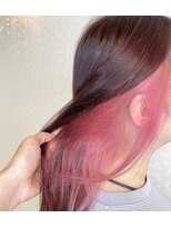 ヘアーアンドメイク ドレス(DRESS)&nbsp;ピンクインナーカラー