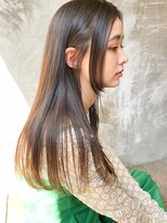 Liberte銀座 大人可愛い　カーキブラウン