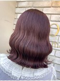 切りっぱなしボブ/ピンクブラウン/エアリーロング/美髪のススメ