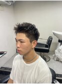 サマーイメチェンかきあげメンズショート