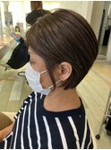ショートボブ