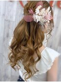 【池袋駅西口・ヘアセット】ハーフアップ