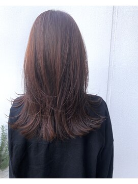 トリート 南行徳本店(TREAT) カシスブラウン×ミディアムレイヤー/南行徳