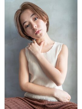 イルハバナ 渋谷(ill HAVANA) 大人ナチュラルショートボブ/髪質改善/カラー/ストレート