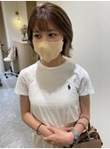 ミニボブインナーカラー