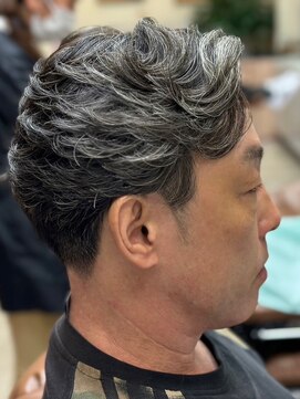 アポロカットステージ 相模大野店 アップバング/ツーブロックマッシュ<理容室>[メンズ/相模大野]