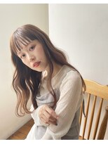 ゆるふわロングウェーブ 波巻き ロングヘア