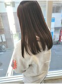 髪質改善カラー オリーブブラウン