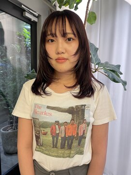 ゼストカロン(ZEST Kalon) レイヤーカット ボルドーカラー