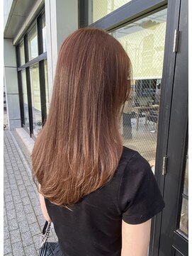 ヘアデザイン プティパ(Hair Design petit-pas) ダブルカラーでショコラブラウン♪