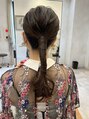 ラボヌールヘアーグレース 門前仲町店(La Bonheur hair grace)&nbsp;シンプルアレンジもだいすき。何でもご要望お待ちしております！