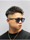カット×カラー[原宿/MEN'S/学割U24/メンズパーマ]