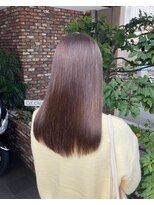 OX CREATION 椥辻 オックスクリエーション 艶髪ロング ブラウンカラー