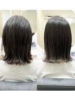 エレノア 梅田 大阪駅前第4ビル店(Eleanor)&nbsp;酸性ストレートbefore/after