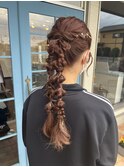 ◇結婚式お呼ばれヘアセット