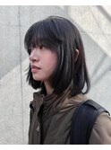 【Vicky指名】ミディアムボブ　ナチュラル