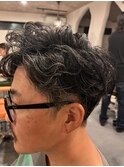 メンズパーマスタイル