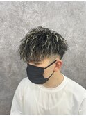 【Vマッシュ×ハイライトツイストスパイラルパーマ！】