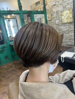 ヘアーラウンジ アンフィ 井土ヶ谷(Hair Lounge Anphi)&nbsp;ショートボブ