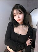 レイヤーボブ×ダークトーン