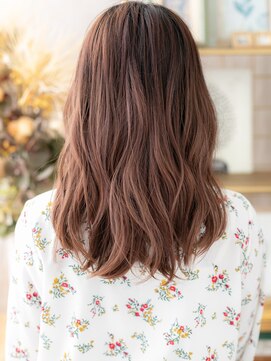 カバーヘア ブリス 戸田公園西口店(COVER HAIR bliss) ■チェリーレッド波巻きフェミニンロング610戸田公園20代30代