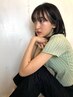 カット×前髪縮毛矯正 ¥9000‐