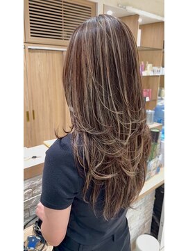 クレア 下北沢(CREA) 30代白髪ぼかしカラー【下北沢/ハイライト/髪質改善】