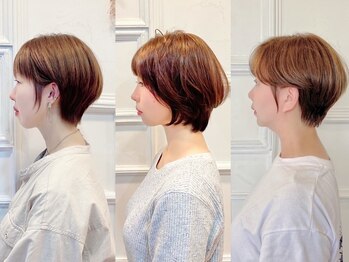 リコント(Re:cont)の写真/特殊カット技法で『手で乾かしただけでまとまるツヤ髪に』毎朝忙しくセット時間がない&苦手な方必見です♪