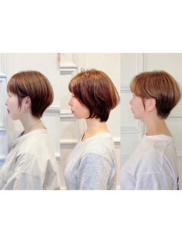 特殊カット技法で『手で乾かしただけでまとまるツヤ髪に』毎朝忙しくセット時間がない&苦手な方必見です♪