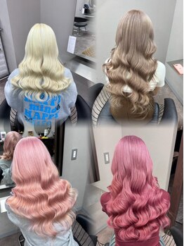 【エフェクトブリーチアンバサダー在籍店】ハイトーンカラーならお任せ☆人気店にも負けないカラー技術有♪