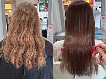 シゲ 自由が丘店(SHIGE)の写真/豊富なカラーバリエーションから選べるのが嬉しい☆ダメージレスで繰り返し染めても綺麗な髪がつづく…♪