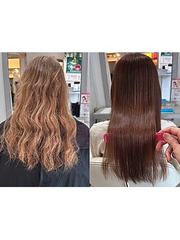 豊富なカラーバリエーションから選べるのが嬉しい☆ダメージレスで繰り返し染めても綺麗な髪がつづく…♪