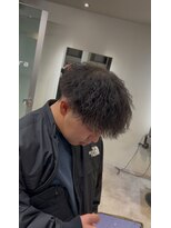 イーラ アメ村店(era)&nbsp;ツイスパパーマ/メンズ/刈り上げ/眉毛/ツイスト