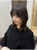 美髪 艶髪 くびれヘア 顔周りカット 艶カラー【momoka】