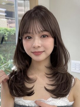 オーラ オモテサンドウ(Aura omotesando) 透明感カラー×似合わせレイヤーカット