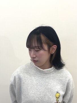 アウラ(AURA) フェイスフレーミング/イヤリングカラー/ミルクティーベージュ