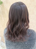 ロアール 大垣店(LOAOL)&nbsp;ミディアムロング×イルミナカラーアンバー