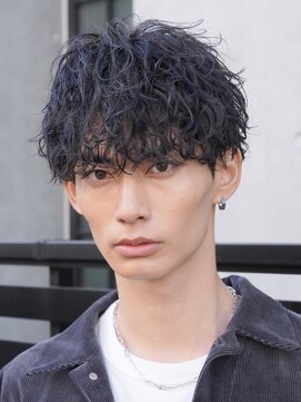 レタッチバイフィフス(RETOUCH by fifth) 原宿メンズパーマルーズパーマシャドウパーマッシュウルフゆるめ