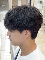 フィフス 渋谷(fifth)&nbsp;渋谷波巻きツイストスパイラルシャドウルーズパーマビジネスヘア