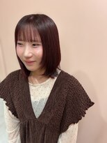 ルーム シンサイバシ(room shinsaibashi)&nbsp;【room shinsaibashi/植松さくら】伸ばしかけでも垢抜け暖色ボブ