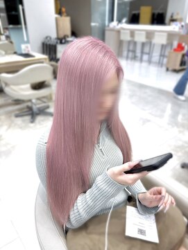 ケンジ 平塚ラスカ店(KENJE) ピンクカラー