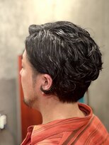 ヘアサロン ササヨシ(hair salon SASAYOSHI) 黒髪セクシーな大人ミディアムパーマ