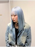 ダークパープル/ナチュラルショート/ミルクブラウン/夏/栄店