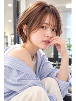 FRAMES 南浦和店【11月6日OPEN（予定）】&nbsp;ショートボブ髪型20代30代40代前髪あり前髪なし面長丸顔南浦和