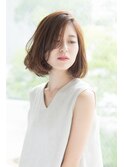 ひし形ベース大人ボブ