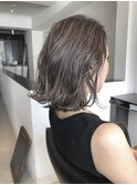 能瀬 グレーベージュハイライト
