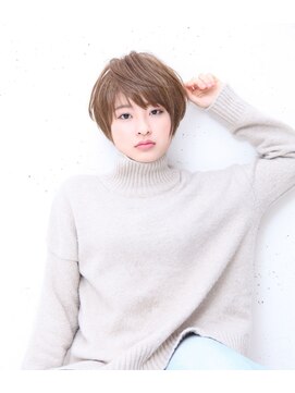 デューク リムニ(du:c Rimuni) シンプルショート×アッシュベージュ