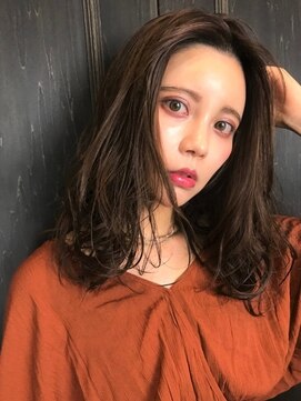 ヘアサロンエムフィス 池袋東口(HAIR SALON M Fe's) ニュアンスウェーブミディ